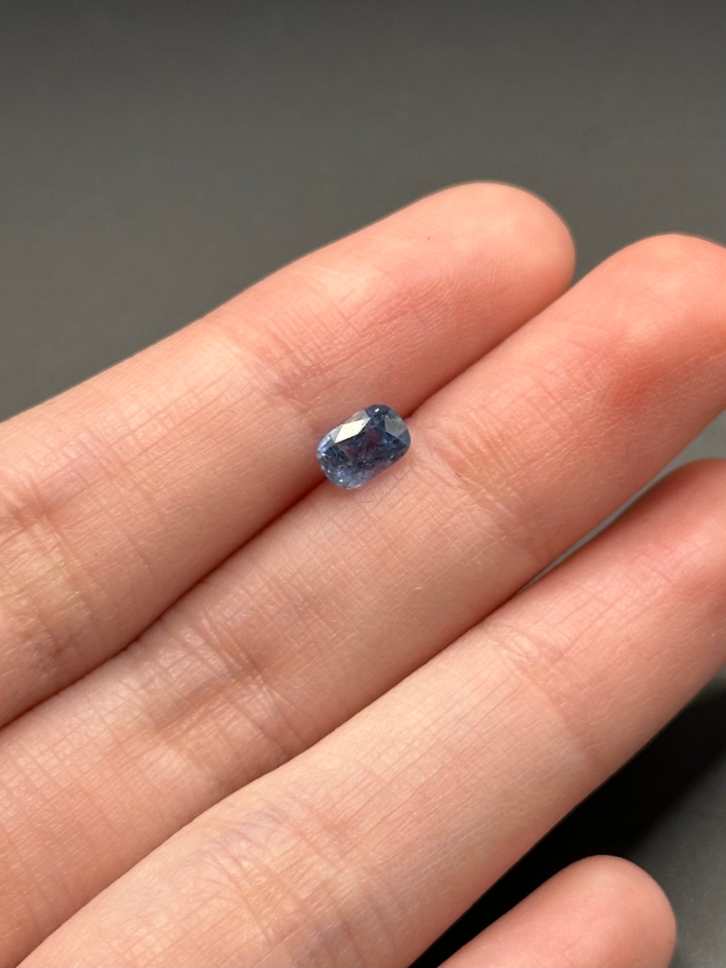 Blue Sapphire - .79 ct Cushion Cut