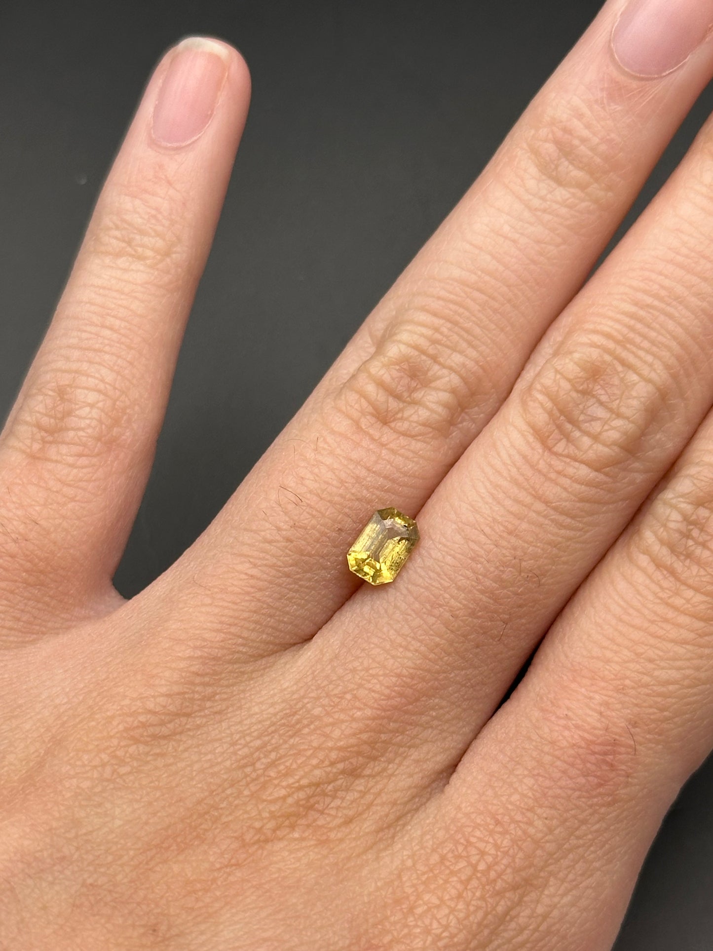 Yellow Sapphire - .92 ct