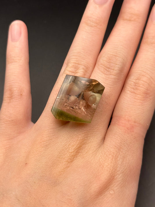 Fantasy Cut - Bicolor Tourmaline (34.55 ct)