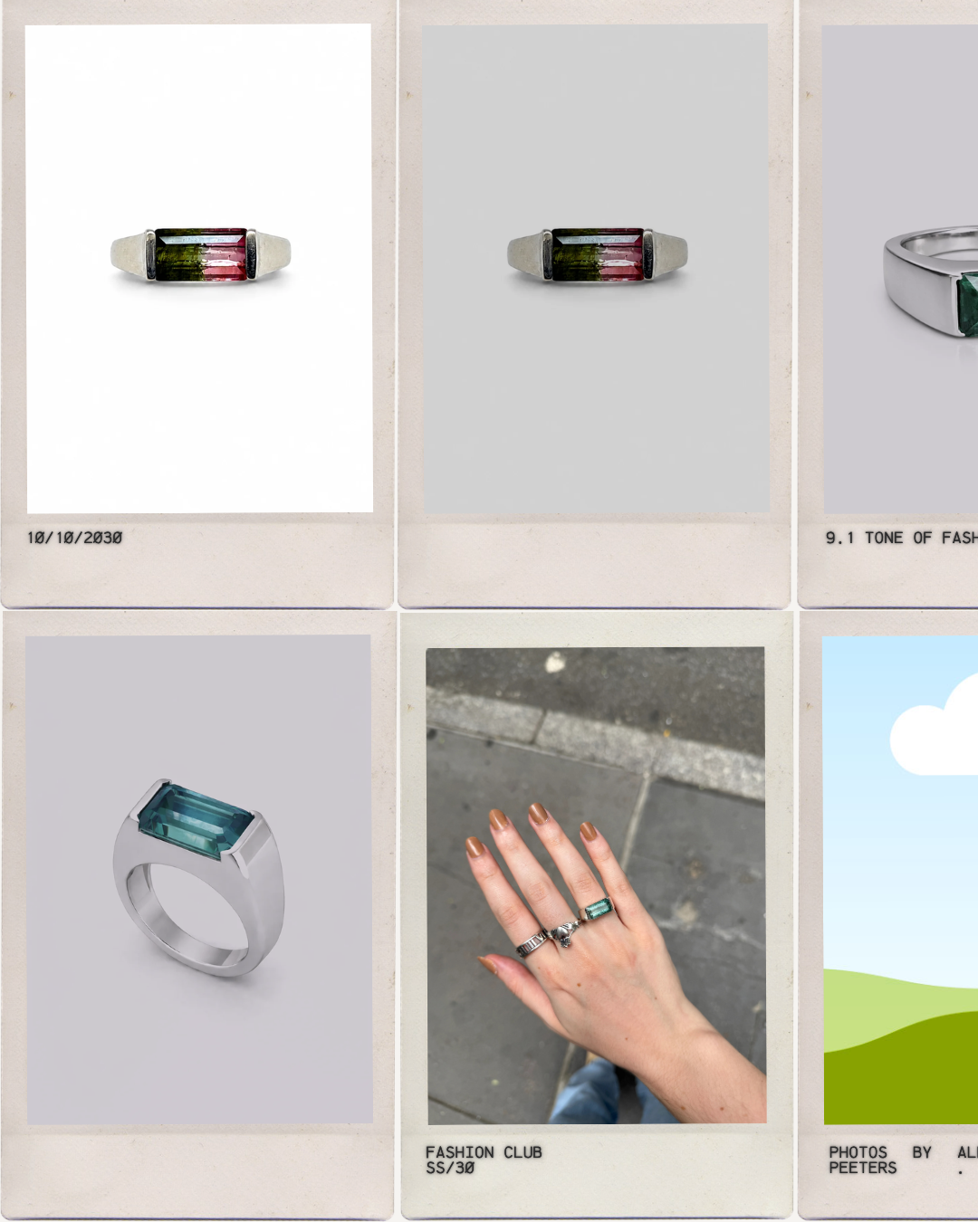 Alison Lin Pink Spinel Bezel Set Ring