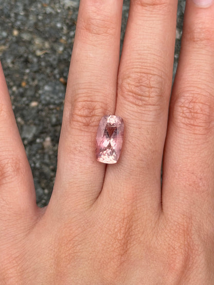 Elongated Cushion Tourmaline Capsule