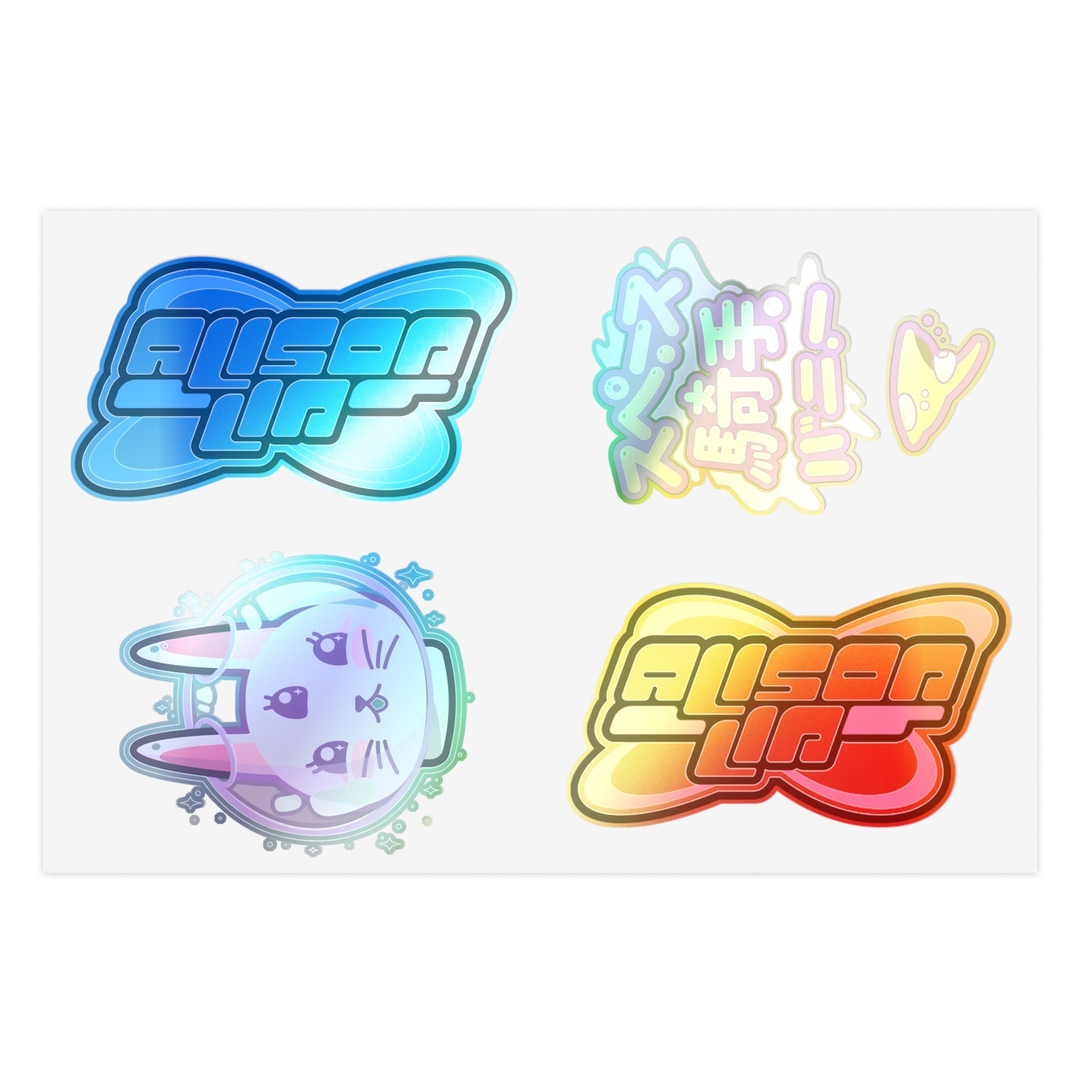 Space Bunny Sticker Sheet