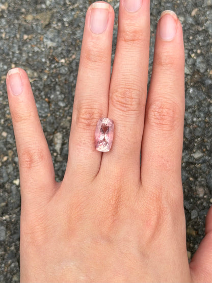 Elongated Cushion Tourmaline Capsule