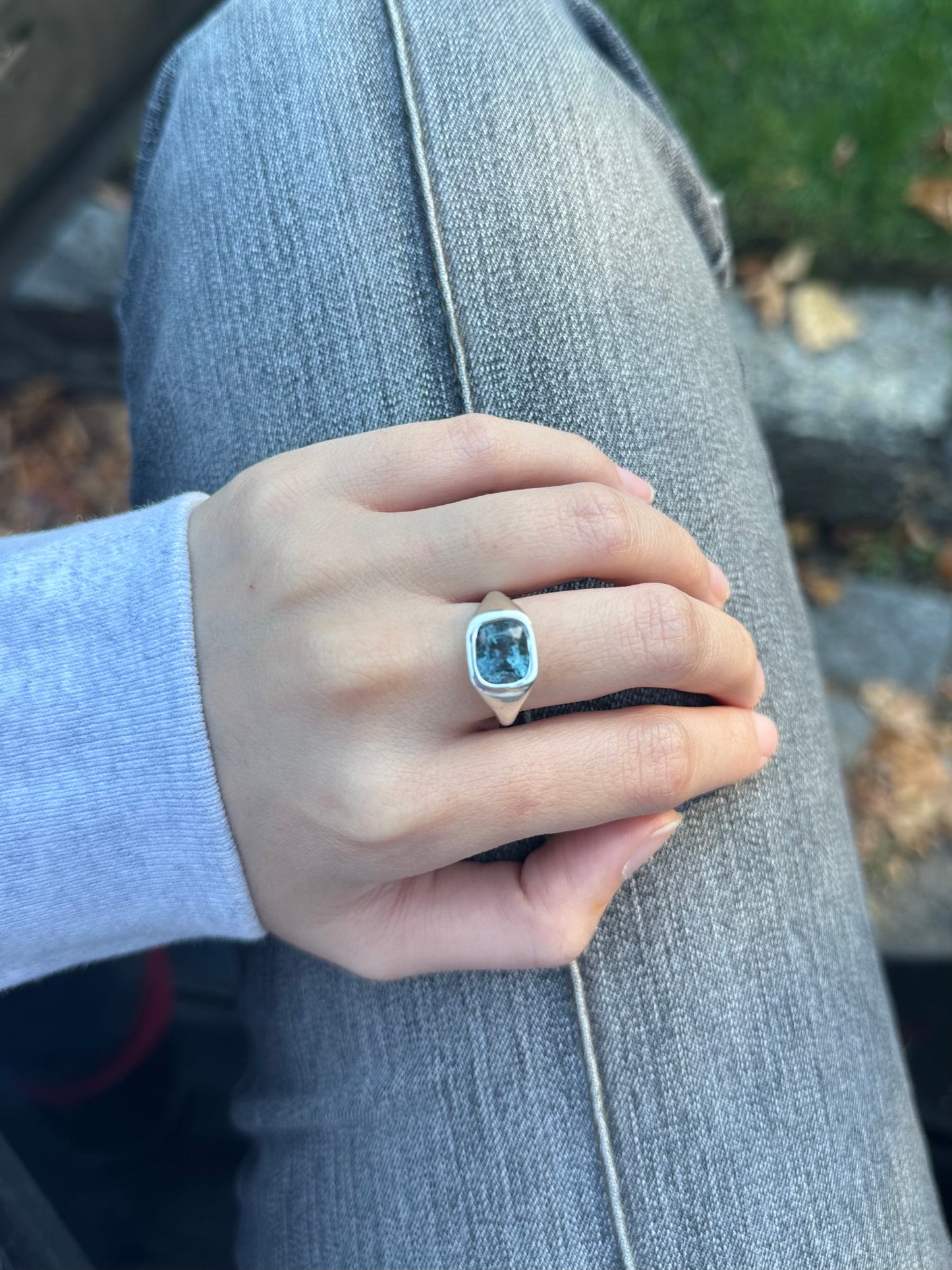 Alison Lin Bezel Set Spinel Ring