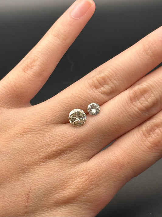 Natural Round Diamond - 1.2 ct