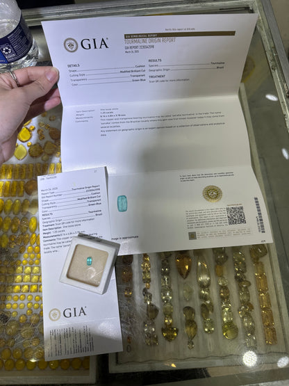Paraiba Tourmaline - Brazil + Mozambique