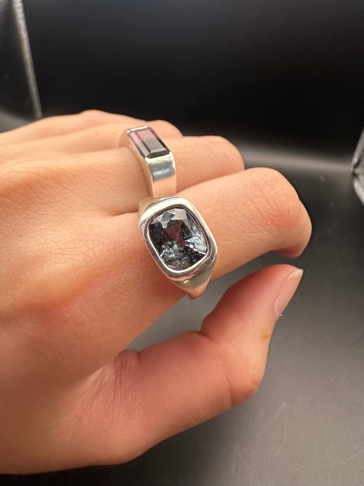 Alison Lin Bezel Set Spinel Ring