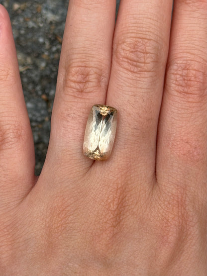 Elongated Cushion Tourmaline Capsule