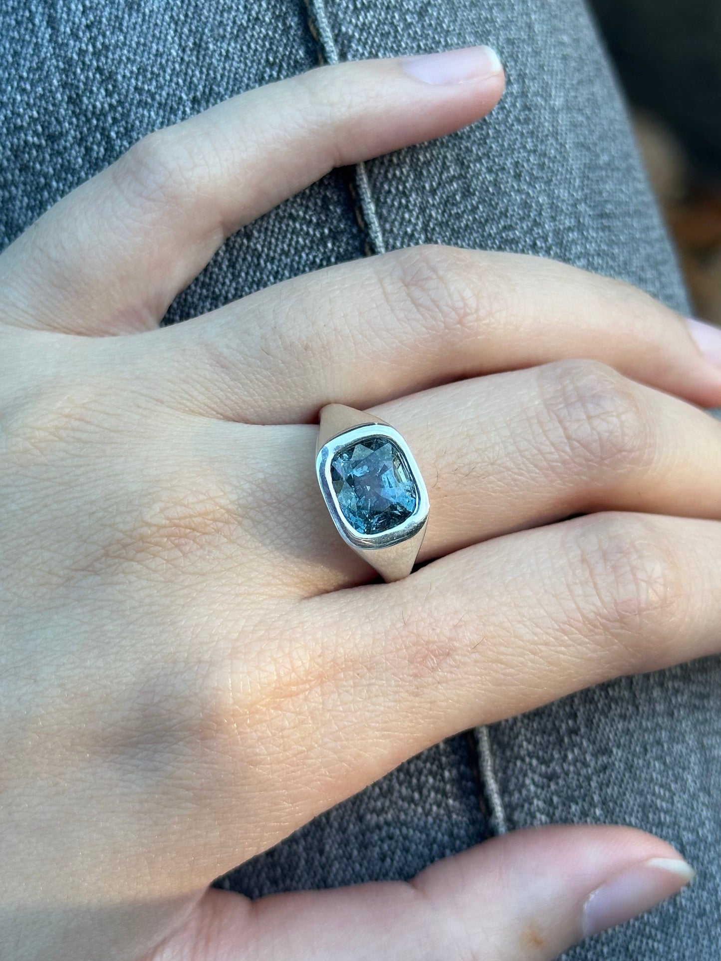 Alison Lin Bezel Set Spinel Ring