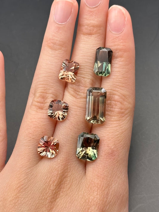 Oregon Sunstone (emerald cut) - 5.45 ct