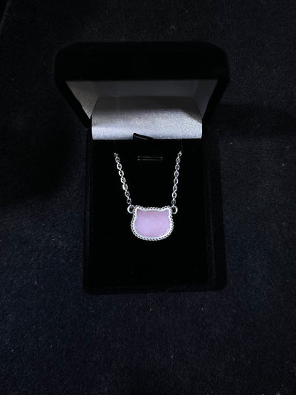 Alison Lin Kitty Cleef Necklace