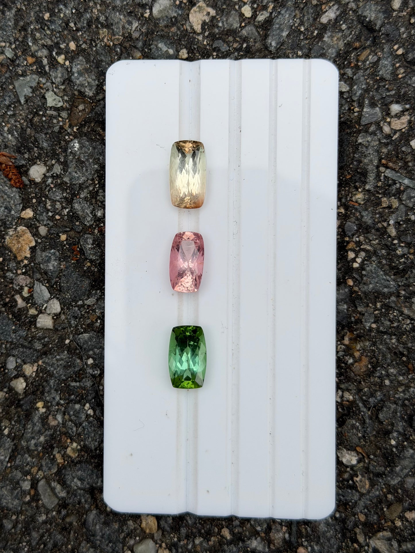 Elongated Cushion Tourmaline Capsule