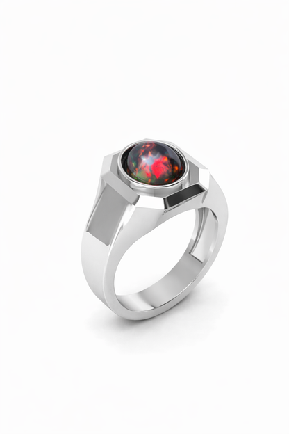 Black Opal 'Legacy’ Signet Ring