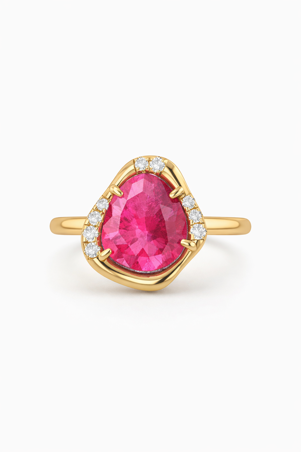 Alison Lin Pink Sapphire Ring