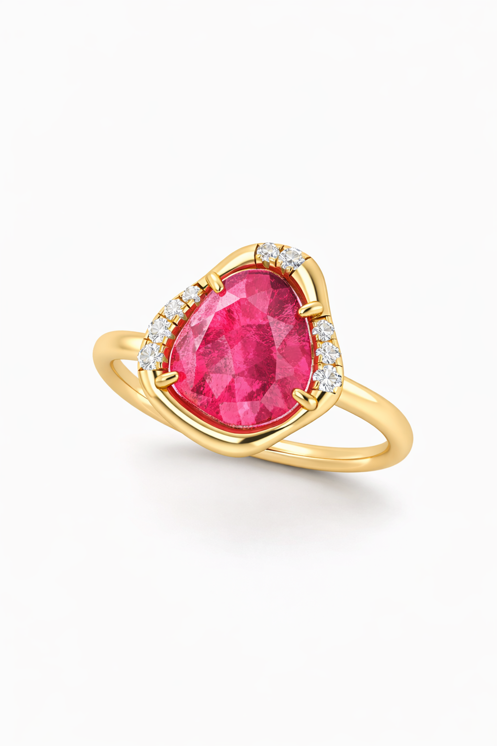 Alison Lin Pink Sapphire Ring