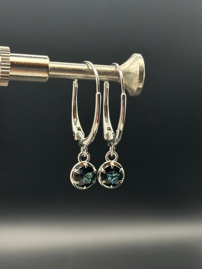 Alison Lin Blue Tourmaline Earrings