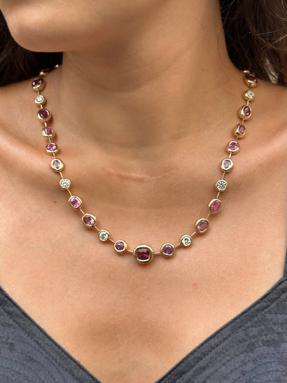 Alison Lin ‘I Love My Wife’ Bezel Necklace