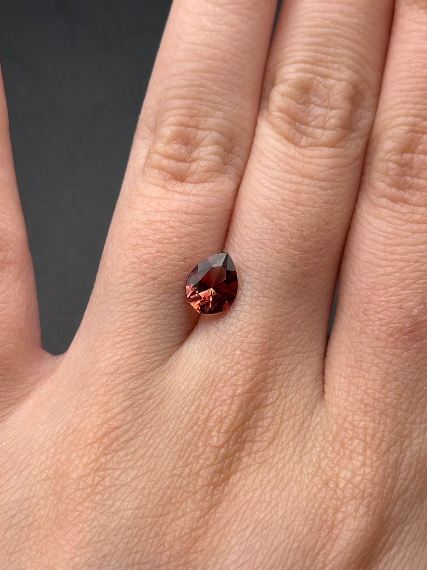 Oregon Sunstone (pear) - .80 ct