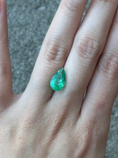 Colombian Emerald (pear) - 2.15 ct