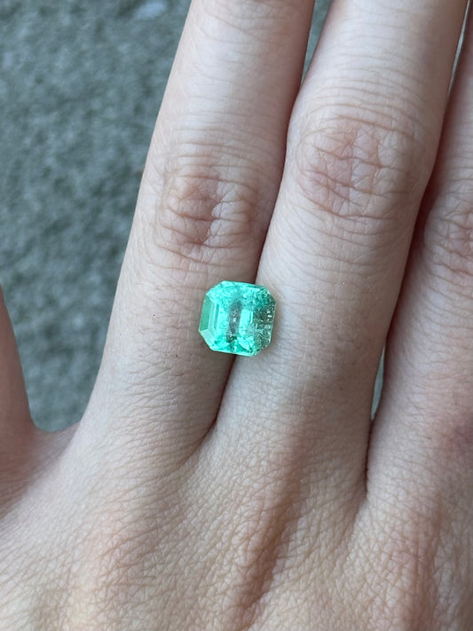 Colombian Emerald (emerald cut) - 1.95 ct