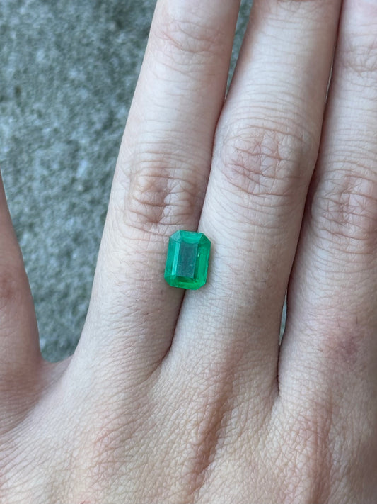 Zambian Emerald (emerald cut) - 1.7 ct