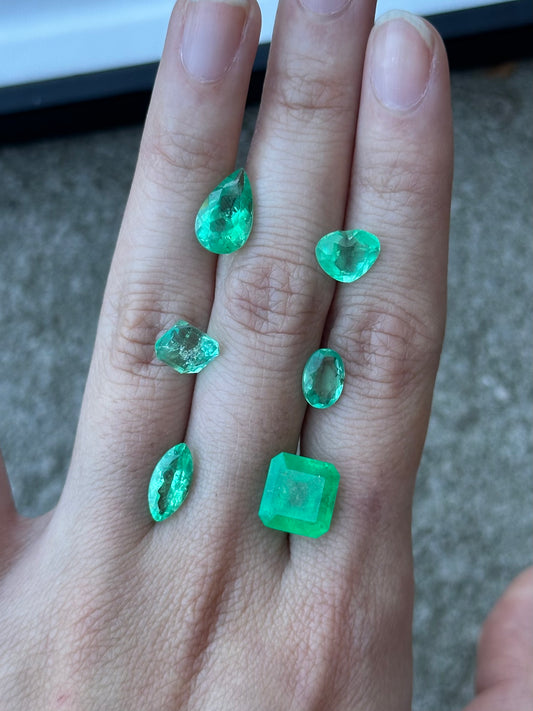 Colombian Emerald (emerald cut) - 4.04 ct