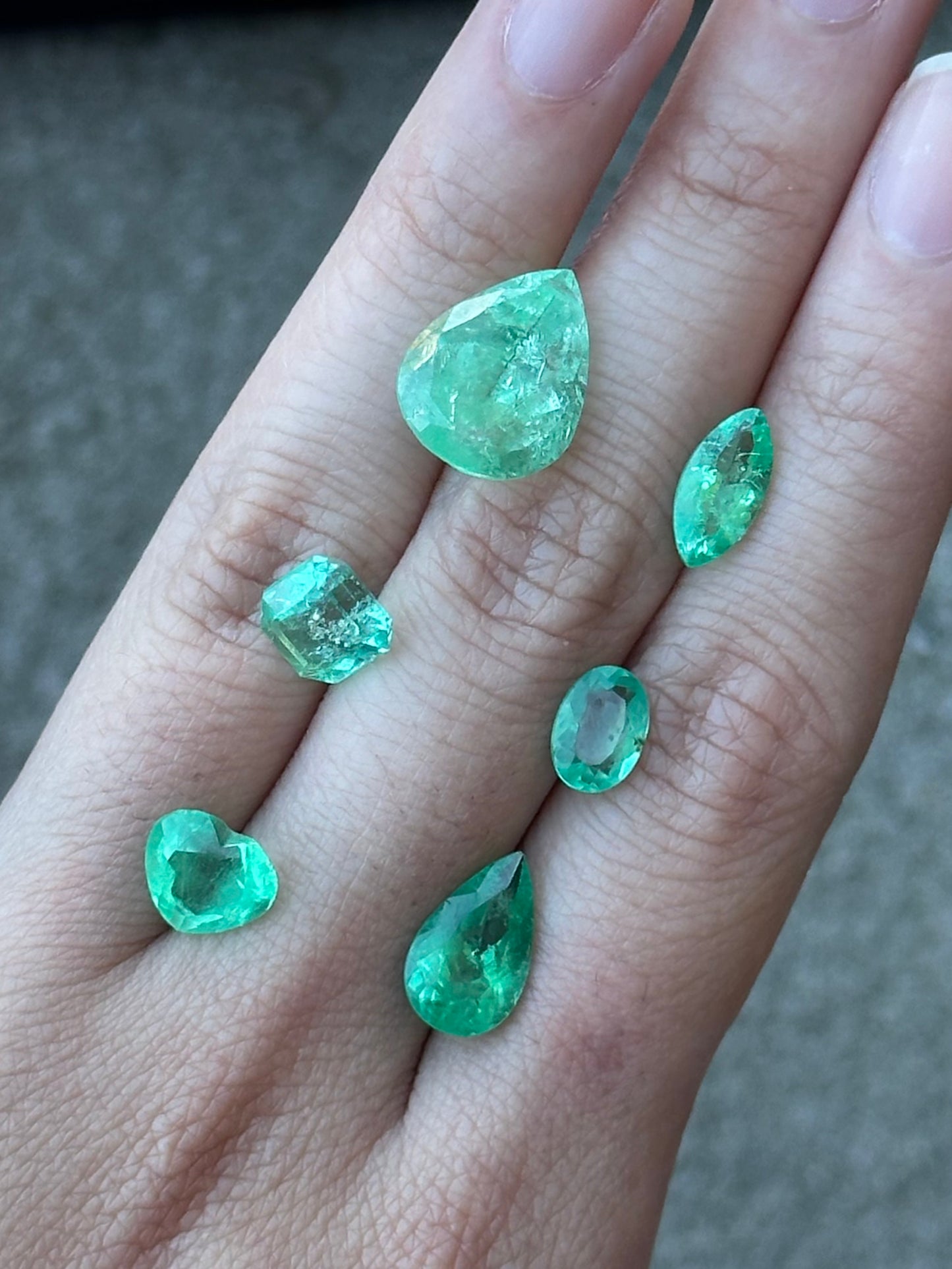 Colombian Emerald (emerald cut) - 1.95 ct