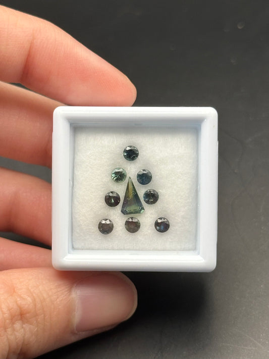 Jeweler's Sapphire Layout (1.32 ct)