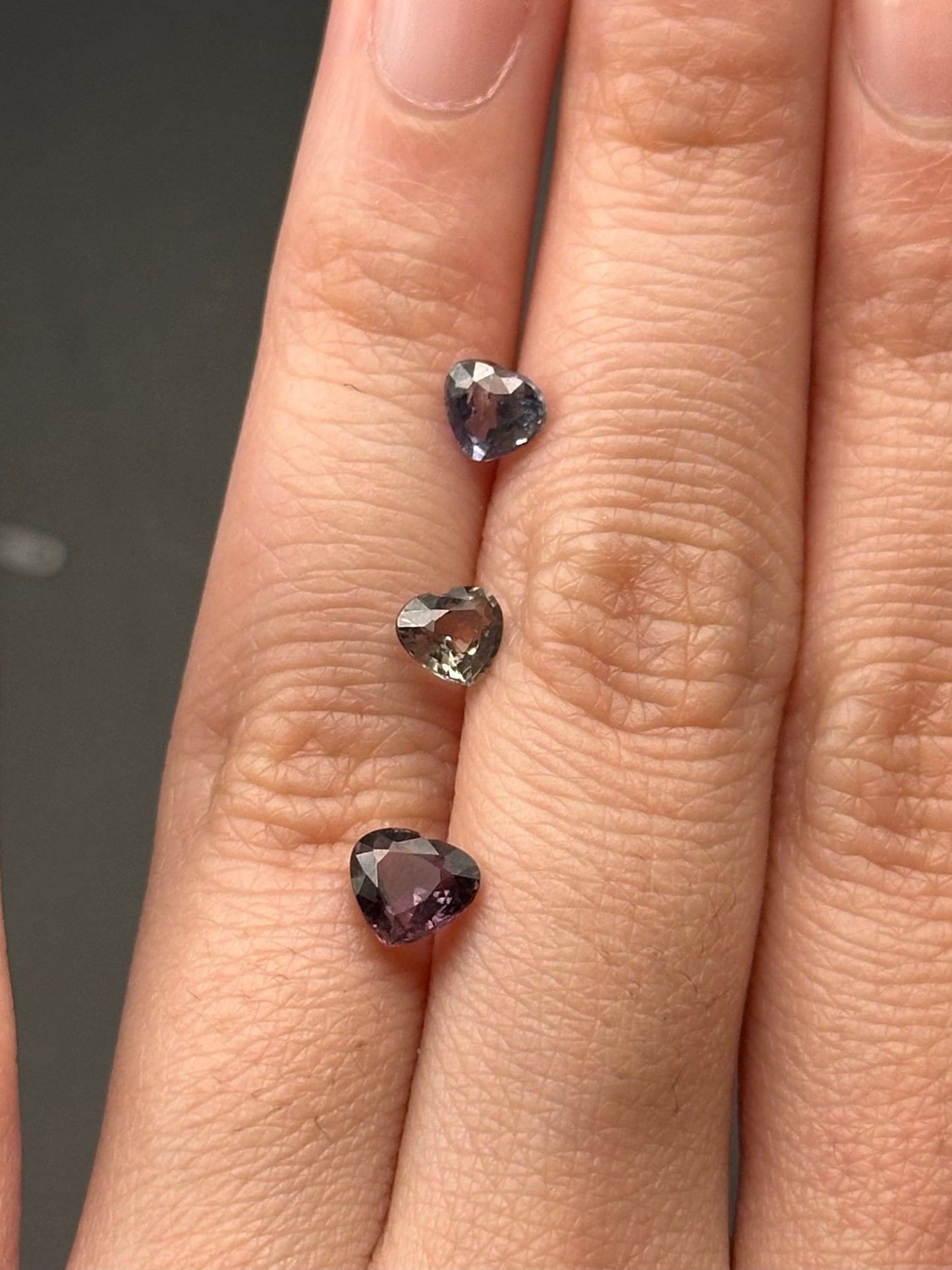 Pinkish Brown (heart) - .81ct