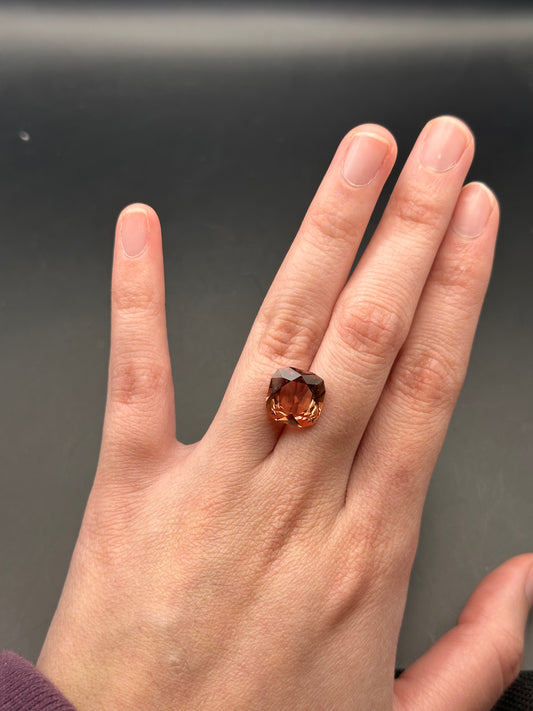 Oregon Sunstone (cushion) -4.1 ct