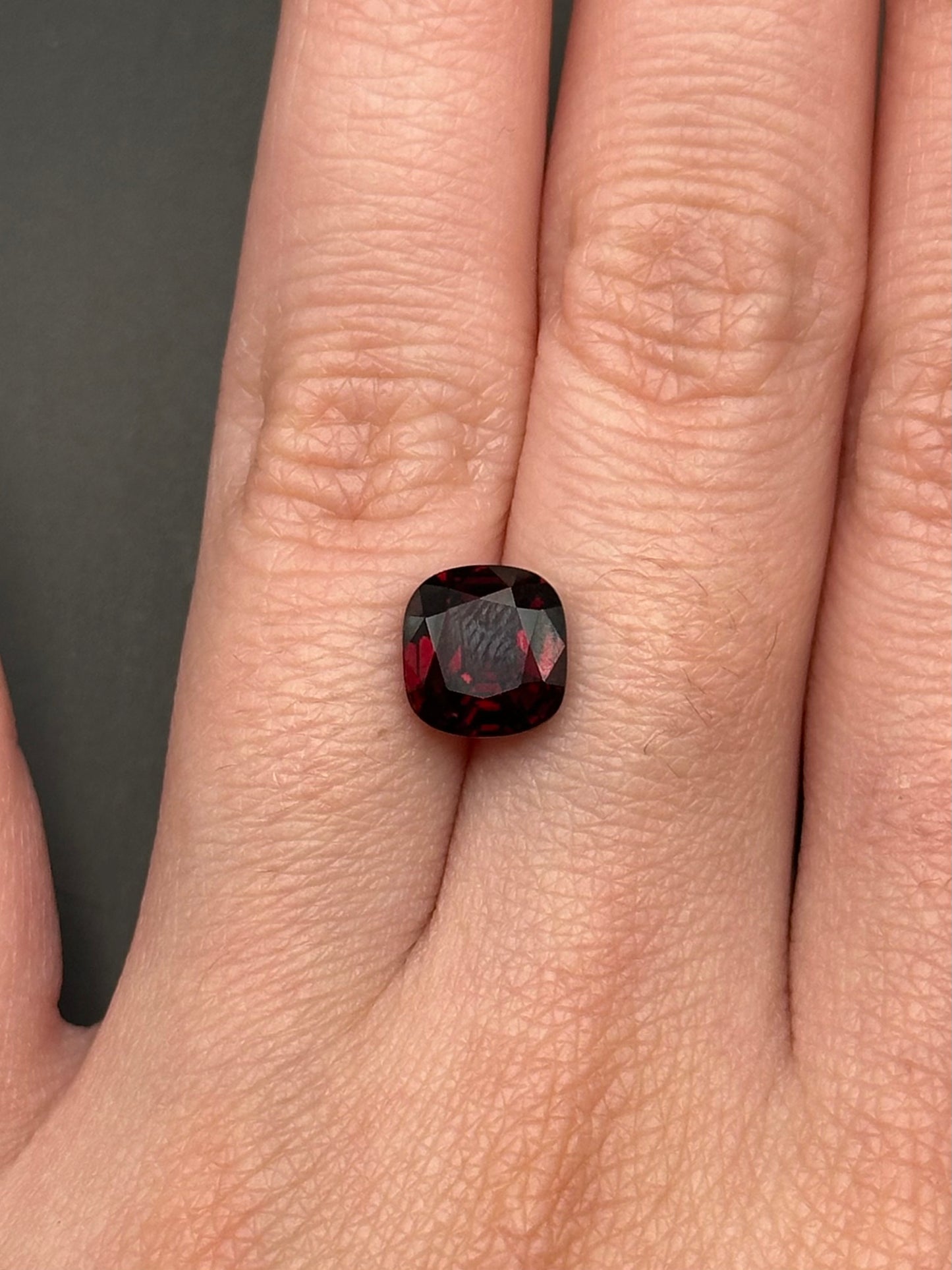 Red Spinel (cushion) - 2.17 ct