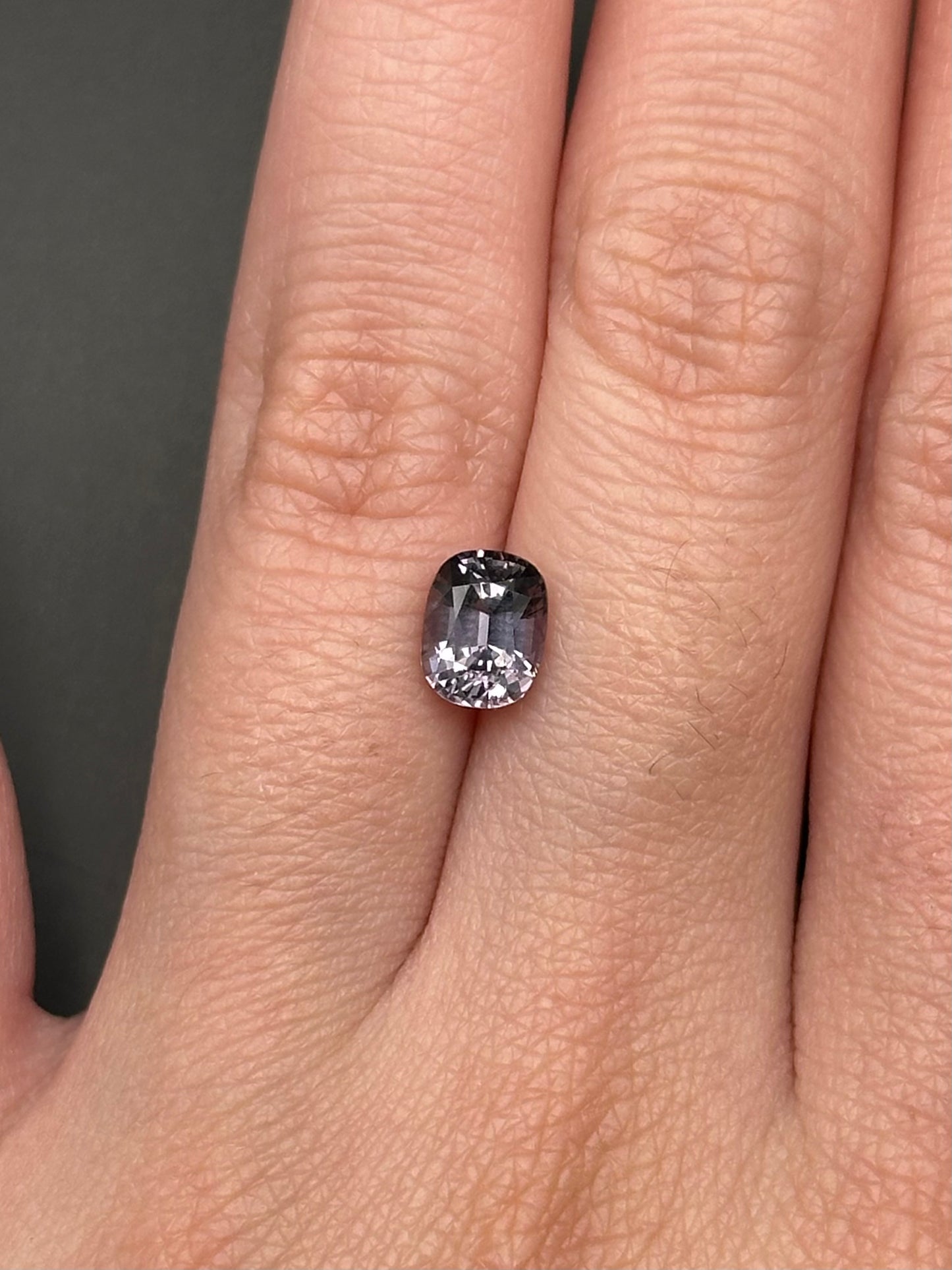 Purple Spinel (cushion) - 1.23 ct