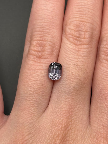 Purple Spinel (cushion) - 1.23 ct