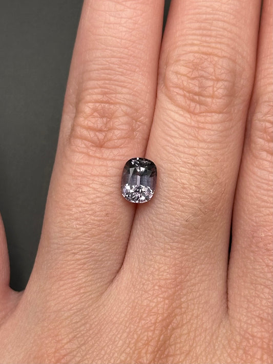 Purple Spinel (cushion) - 1.23 ct