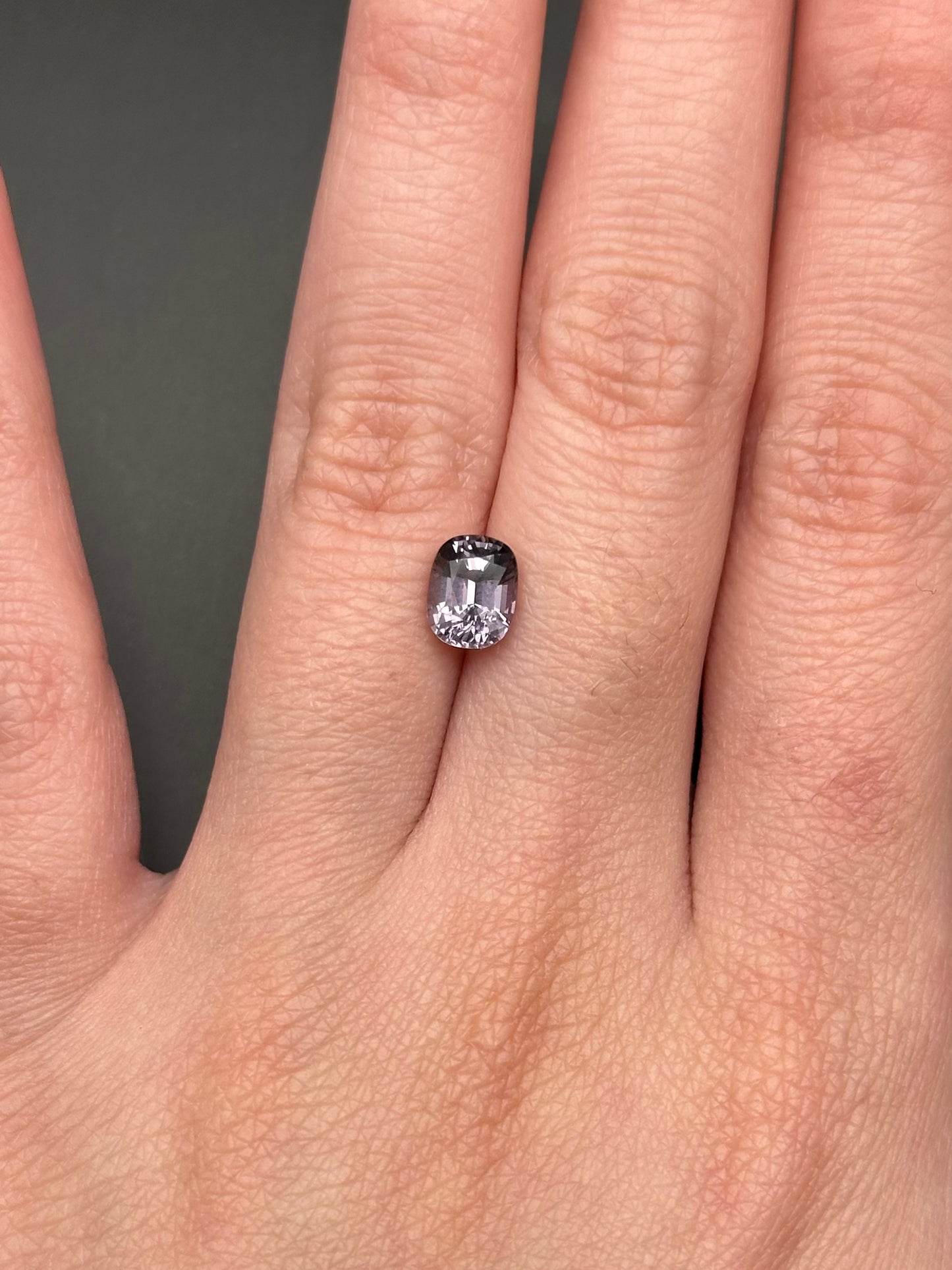 Purple Spinel (cushion) - 1.23 ct