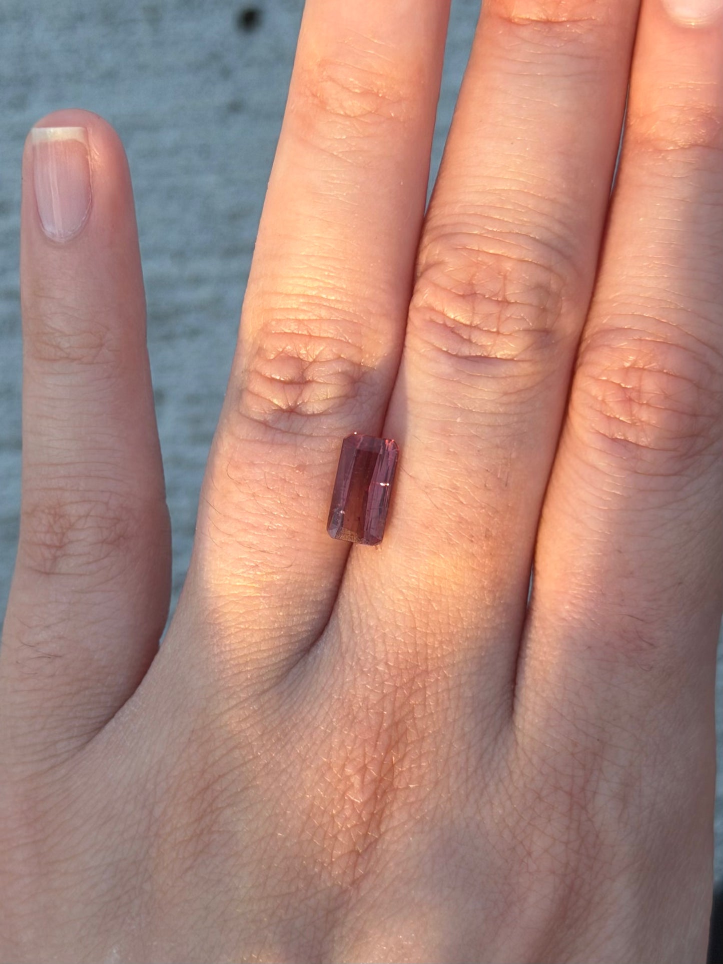 Pink Tourmaline Capsule