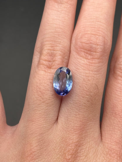 Tanzanite (oval) - 2.77 ct