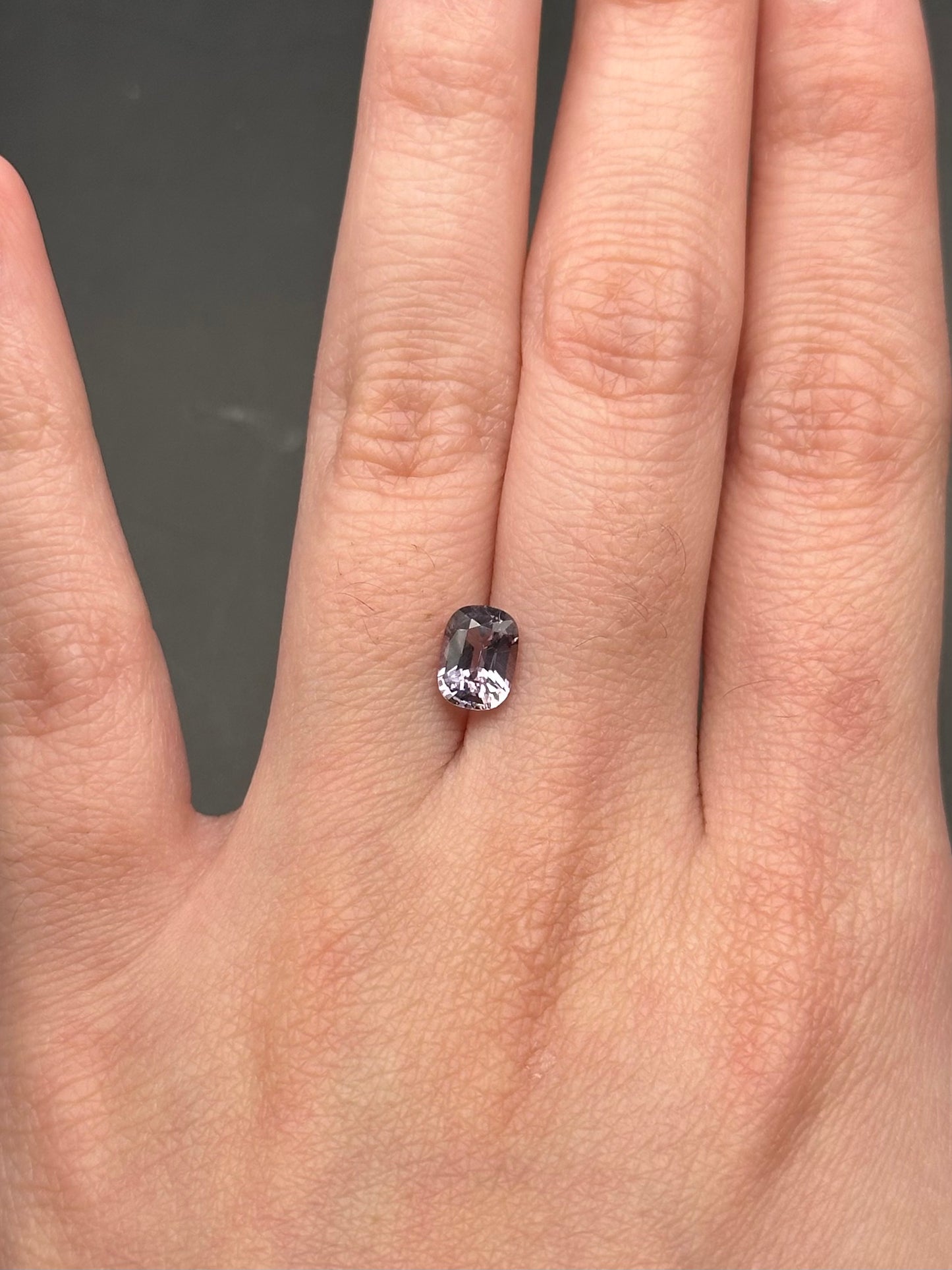 Lilac Spinel (cushion) - 1.04 ct