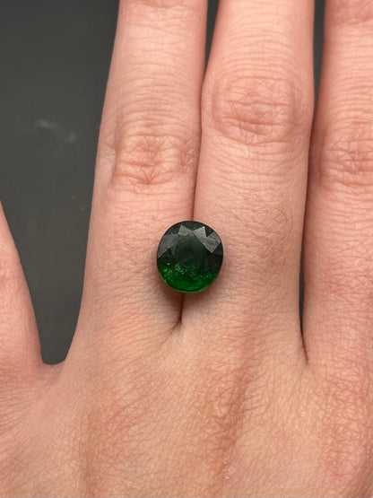 Green Chrome Tourmaline (oval) - 3.28