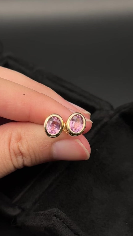 Alison Lin Bezel Set Spinel Earrings