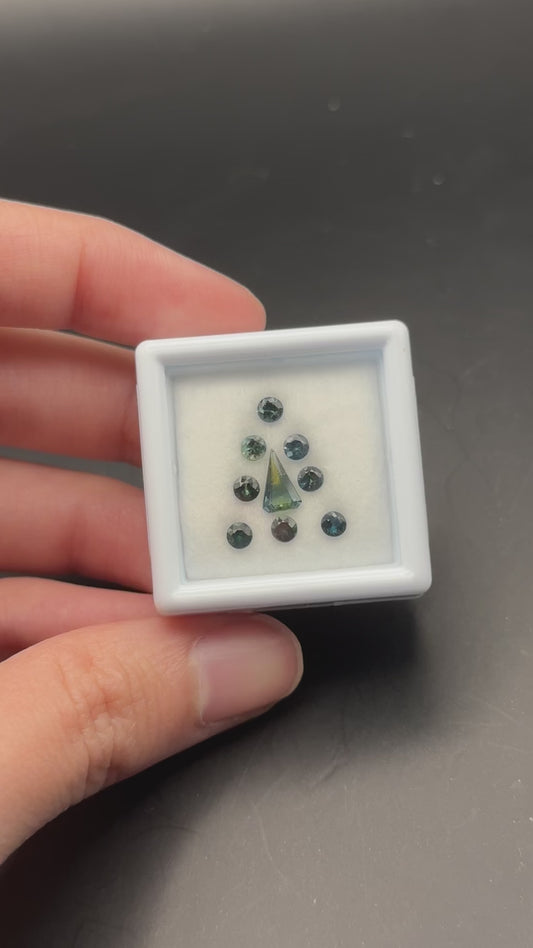 Jeweler's Sapphire Layout (1.32 ct)