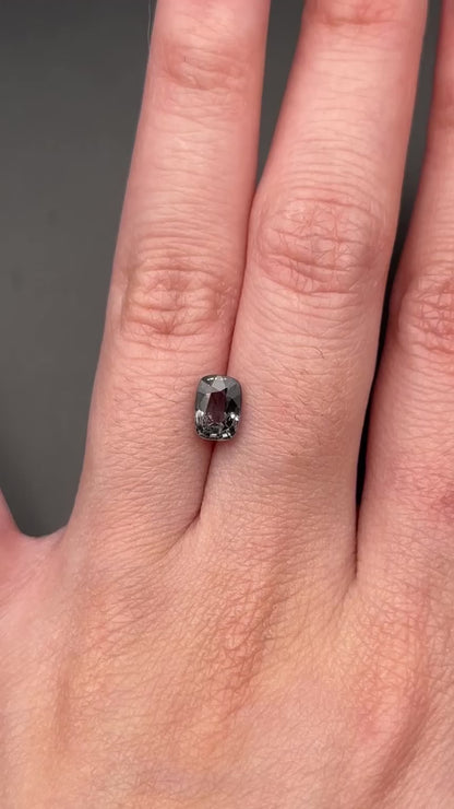 Purplish grey Spinel (cushion) - 1.06ct