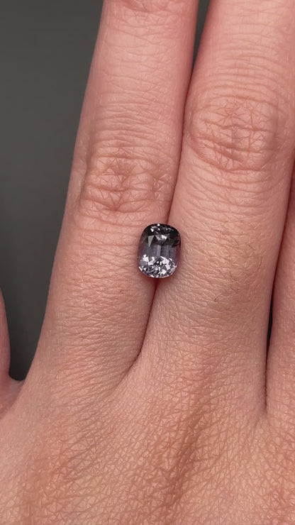 Purple Spinel (cushion) - 1.23 ct