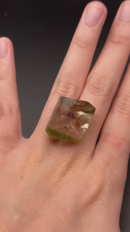 Fantasy Cut - Bicolor Tourmaline (34.55 ct)