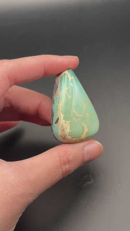 Royston Turquoise (pear) - 82 ct