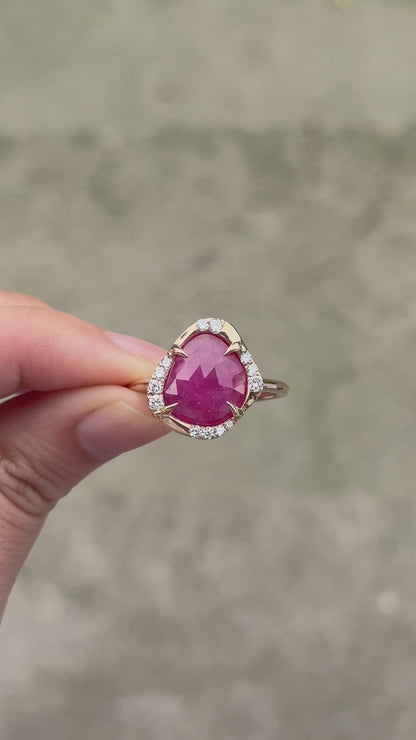 Alison Lin Pink Sapphire Ring