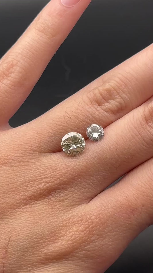 Natural Round Diamond  - .4 ct