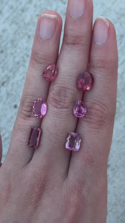 Pink Tourmaline Capsule